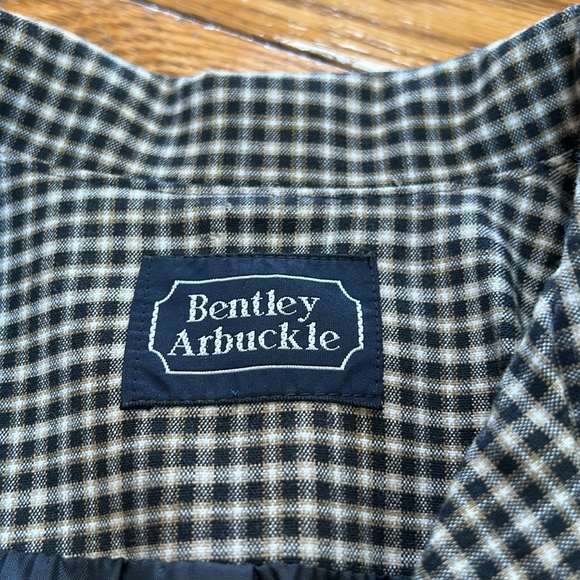 Bentley Arbuckle Vintage check jacket. Lined, brown/cream/black. Size 12. - Picture 2 of 13